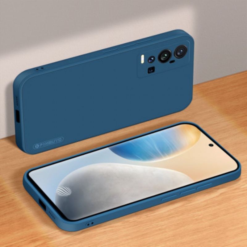 Capa Para Vivo X60 Pro Plus Silicone Pinwuyo