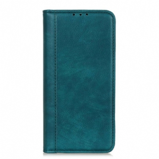 Capa De Celular Para Samsung Galaxy S20 Flip Couro Litchi Elegance Dividido