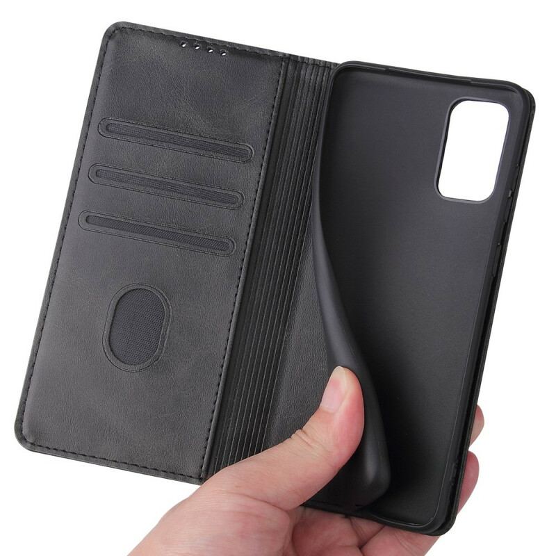 Capa De Celular Para Samsung Galaxy S20 Flip Estilo Empresarial Com Efeito De Couro Plus