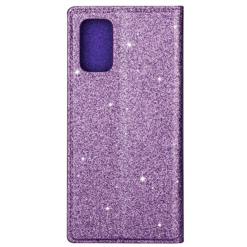 Capa De Celular Para Samsung Galaxy S20 Flip Estilo De Lantejoulas