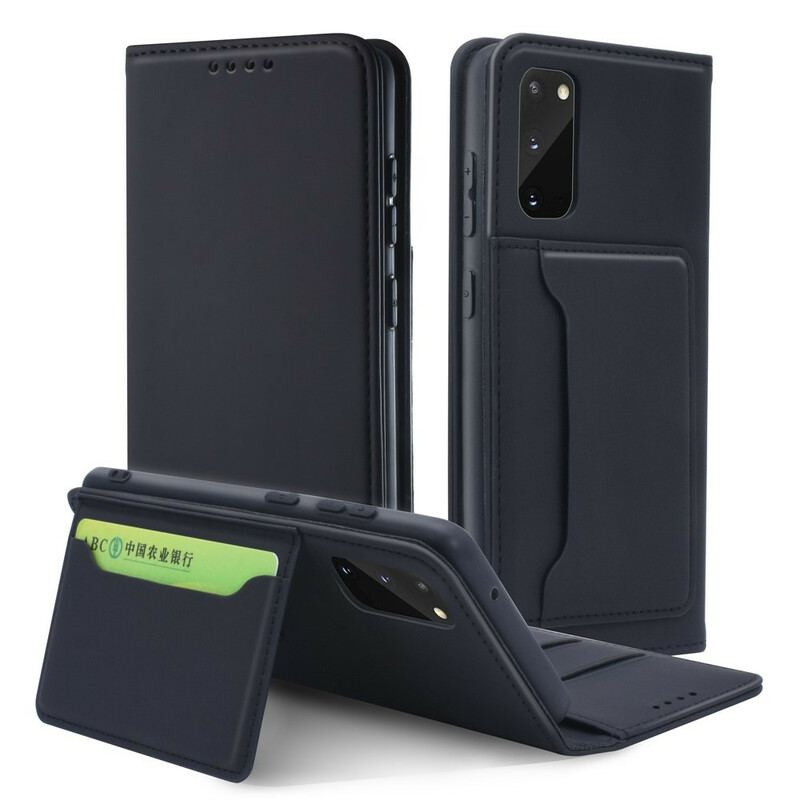 Capa De Celular Para Samsung Galaxy S20 Flip Suporte Para Cartão