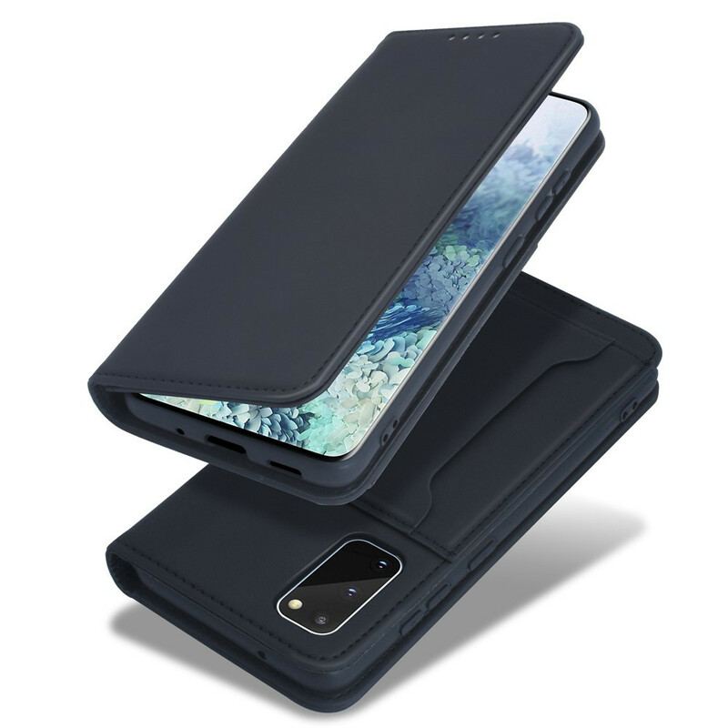 Capa De Celular Para Samsung Galaxy S20 Flip Suporte Para Cartão