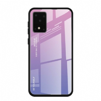 Capa De Celular Para Samsung Galaxy S20 Vidro Temperado Seja Você Mesmo