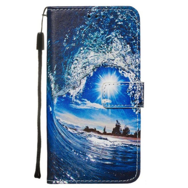 Capa Flip Para Samsung Galaxy S20 Ama A Onda