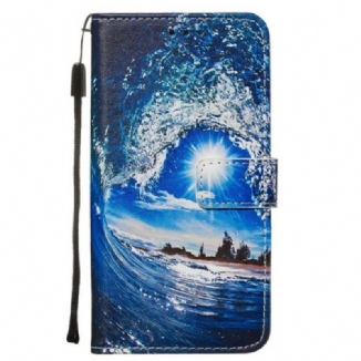 Capa Flip Para Samsung Galaxy S20 Ama A Onda