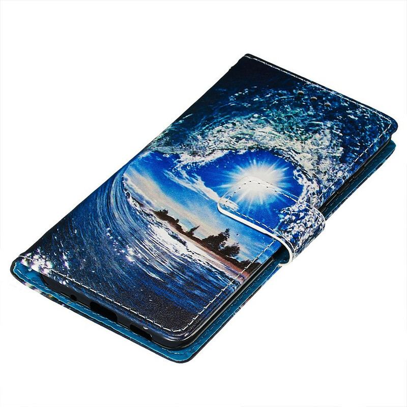 Capa Flip Para Samsung Galaxy S20 Ama A Onda