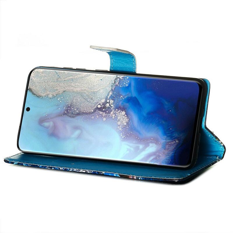 Capa Flip Para Samsung Galaxy S20 Ama A Onda