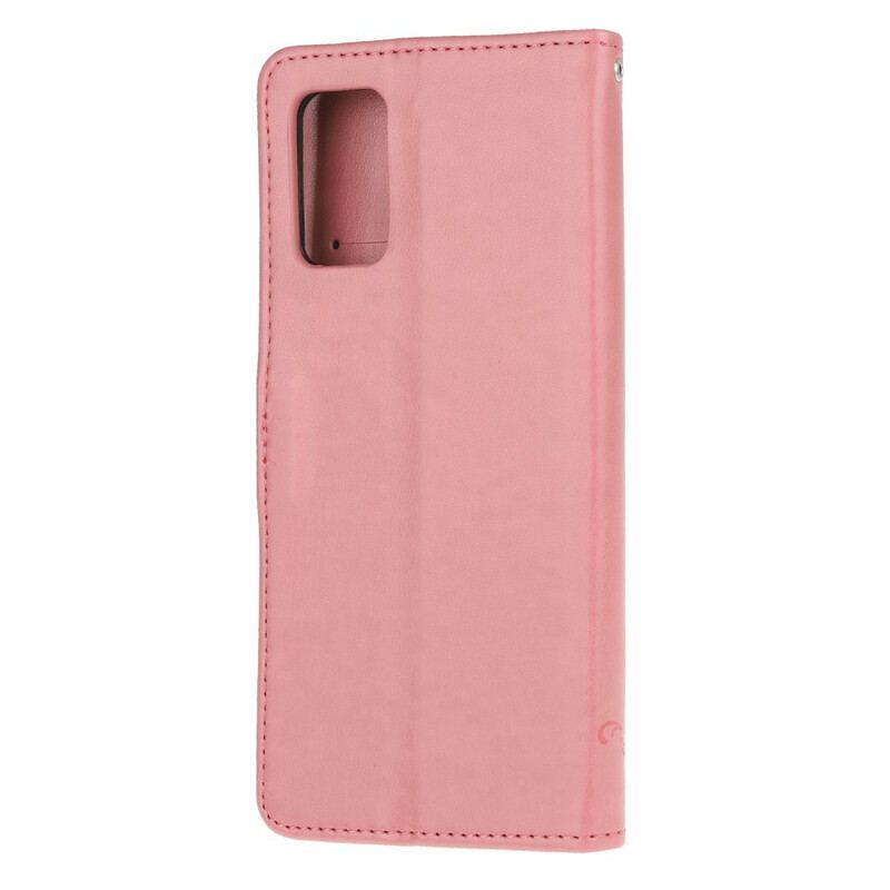 Capa Flip Para Samsung Galaxy S20 Borboletas Encantadas