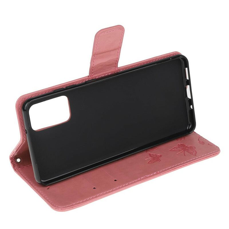 Capa Flip Para Samsung Galaxy S20 Borboletas Encantadas