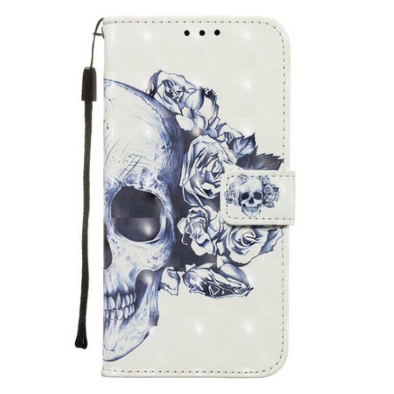 Capa Flip Para Samsung Galaxy S20 Caveira Florida