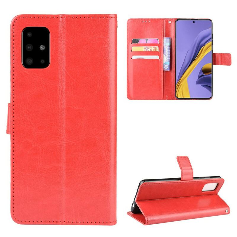 Capa Flip Para Samsung Galaxy S20 Couro Falso Chamativo