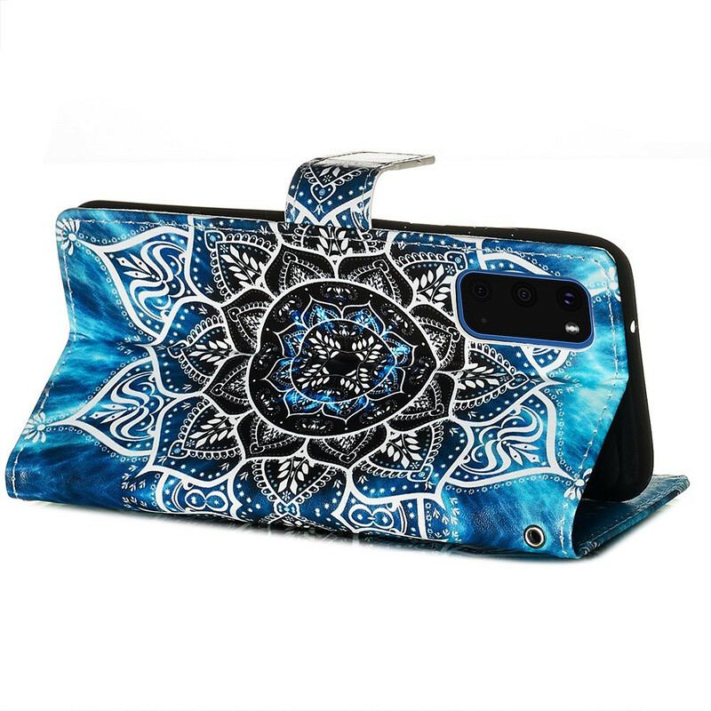 Capa Flip Para Samsung Galaxy S20 Mandala No Céu