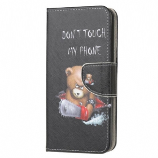 Capa Flip Para Samsung Galaxy S20 Urso Perigoso