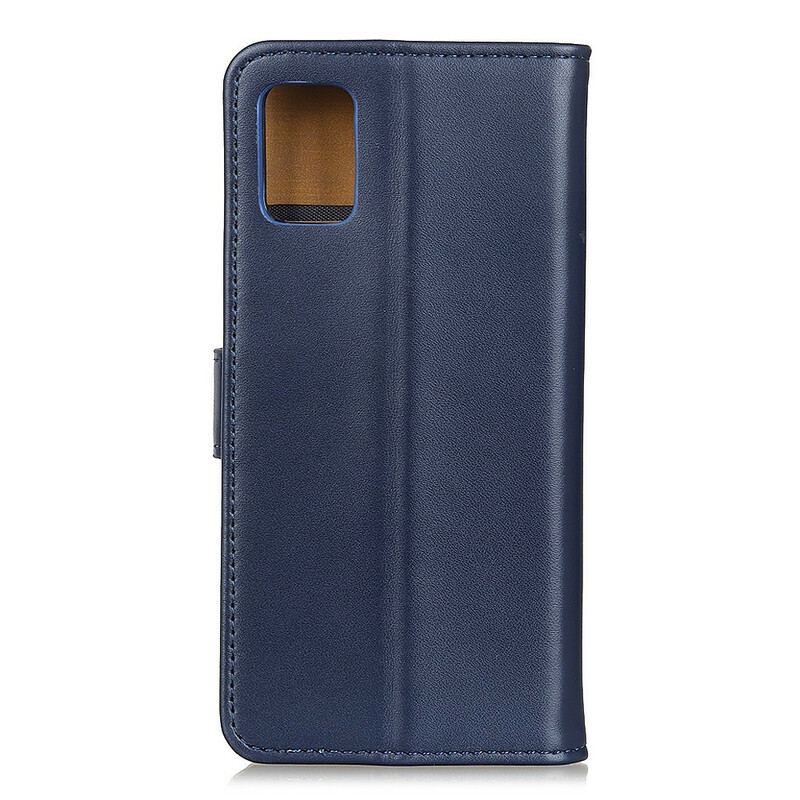 Capa Folio Para Samsung Galaxy S20 Couro Sintético Liso