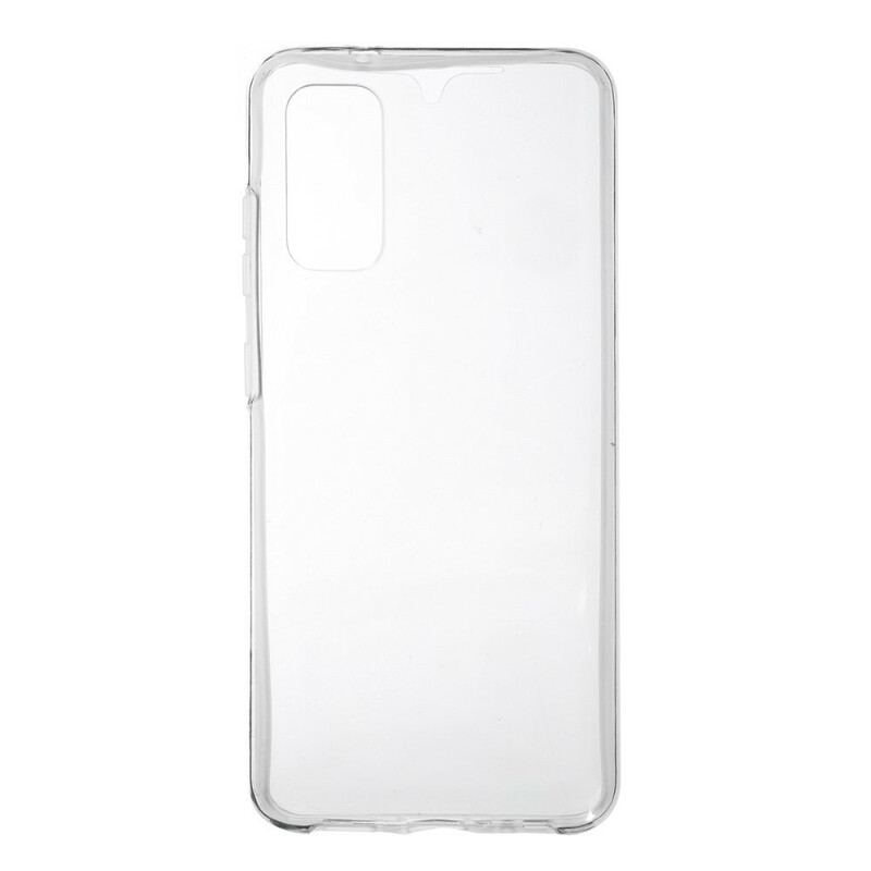 Capa Para Samsung Galaxy S20 2 Partes Destacáveis Transparentes