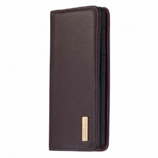 Capa Para Samsung Galaxy S20 Flip Couro Genuíno Destacável