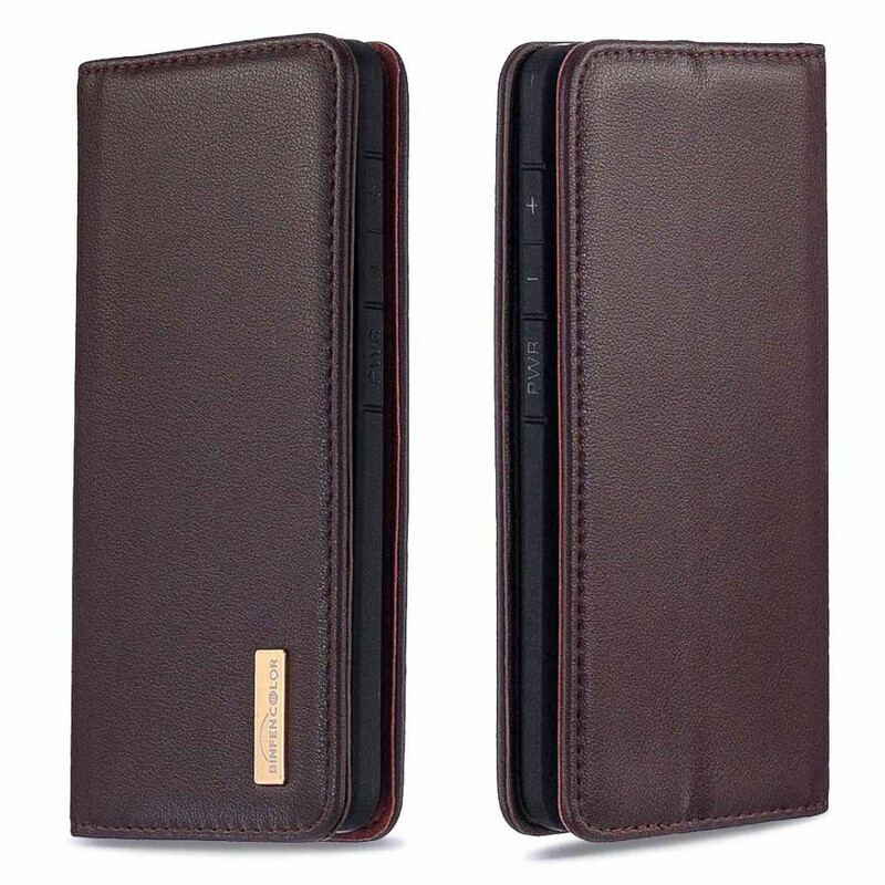 Capa Para Samsung Galaxy S20 Flip Couro Genuíno Destacável