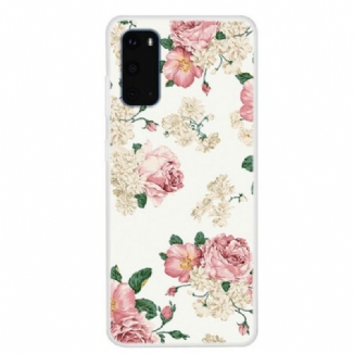 Capa Para Samsung Galaxy S20 Flores Da Liberdade