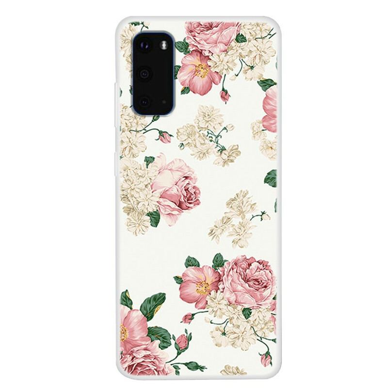 Capa Para Samsung Galaxy S20 Flores Da Liberdade