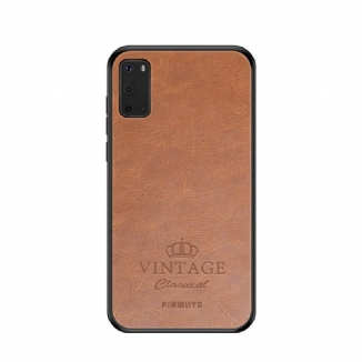 Capa Para Samsung Galaxy S20 Honorável Vintage Pinwuyo