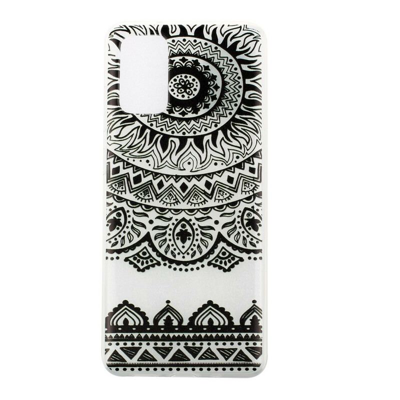 Capa Para Samsung Galaxy S20 Mandala De Flores Sem Costura