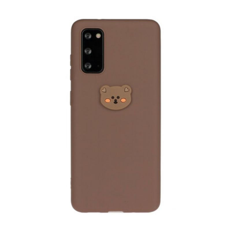 Capa Para Samsung Galaxy S20 Te Amo Meu Urso