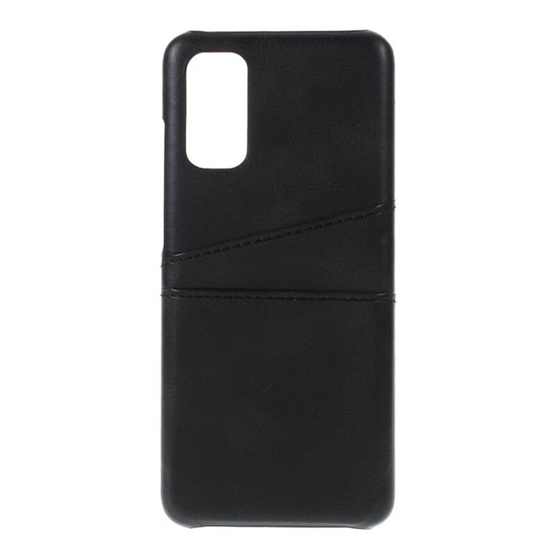 Capa Para Samsung Galaxy S20 Titular De Cartão Duplo