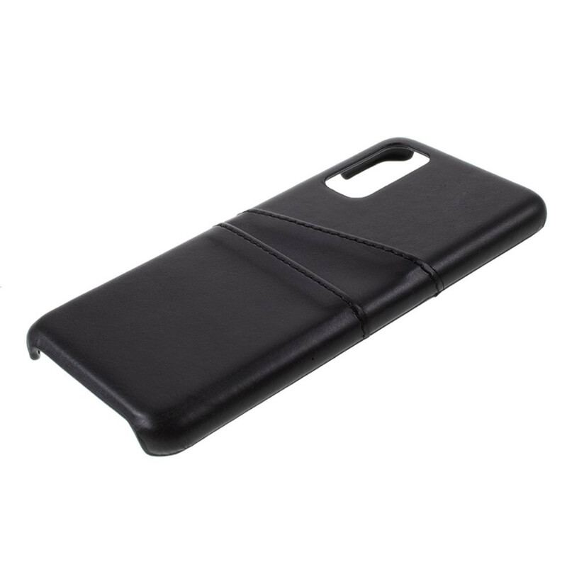 Capa Para Samsung Galaxy S20 Titular De Cartão Duplo