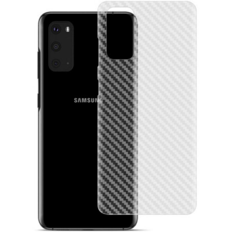 Película Traseira Para Samsung Galaxy S20 Style Carbon Imak