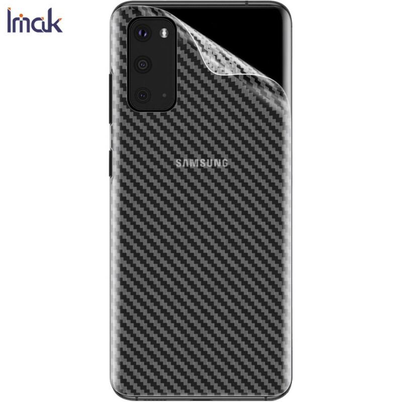 Película Traseira Para Samsung Galaxy S20 Style Carbon Imak