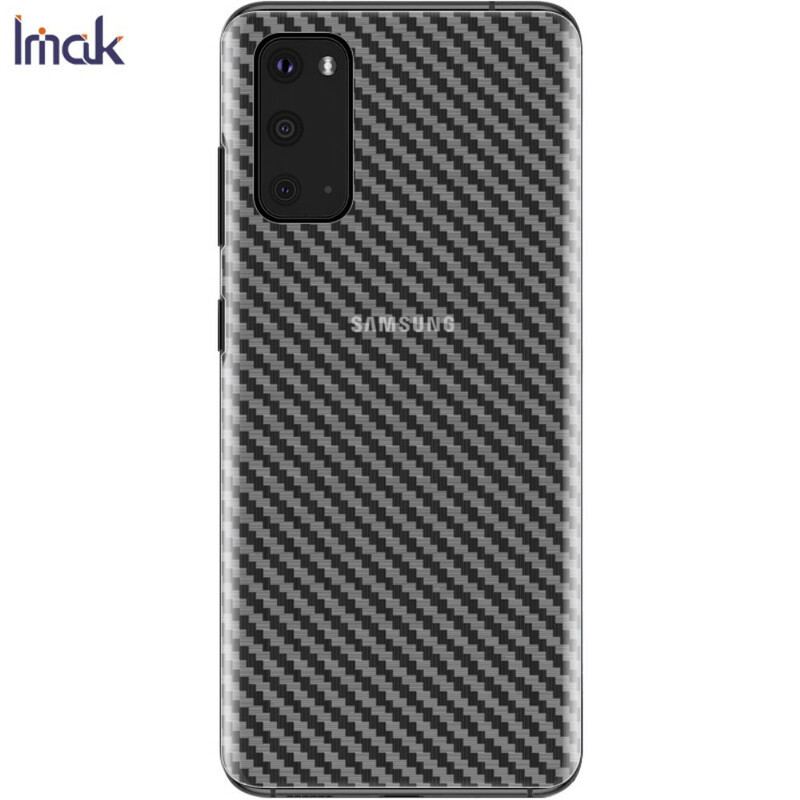 Película Traseira Para Samsung Galaxy S20 Style Carbon Imak