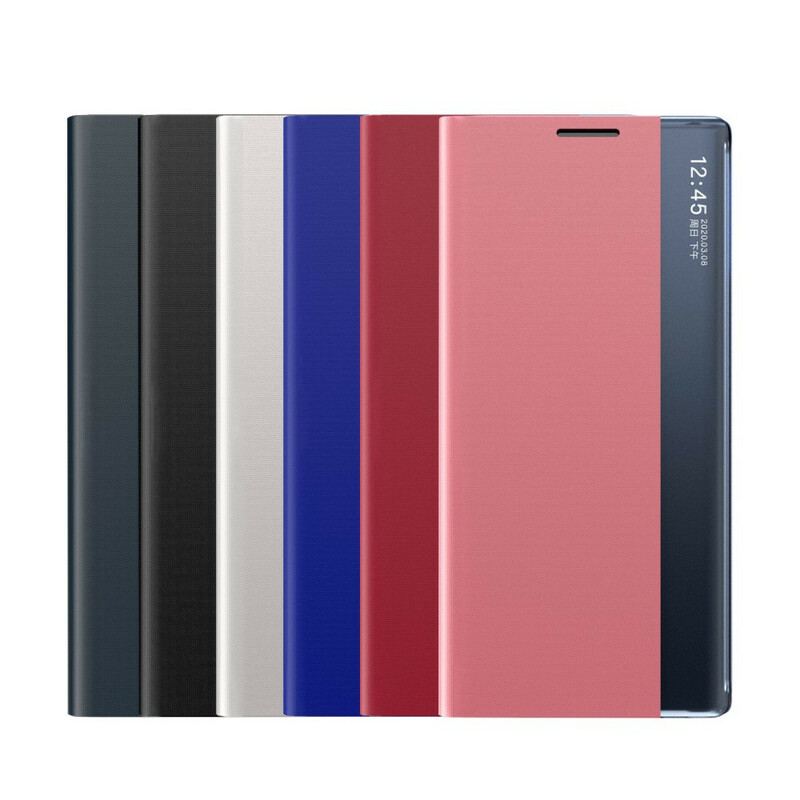 Capa De Celular Para Samsung Galaxy A02s Efeito Couro Texturizado