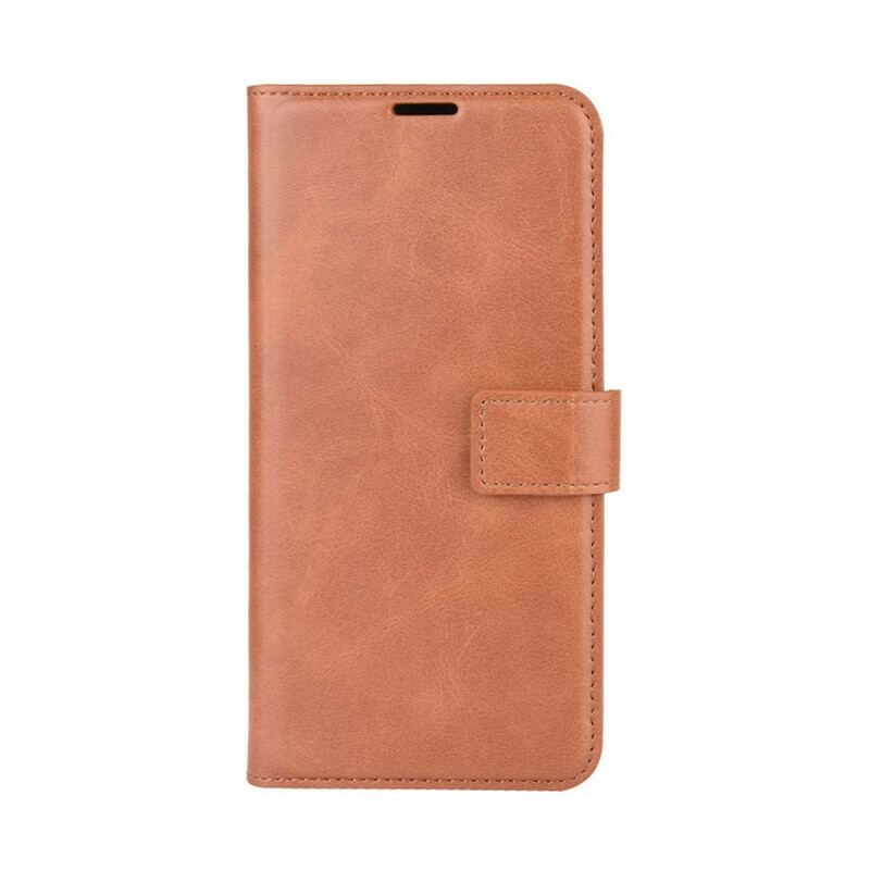 Capa Em Pele Para Samsung Galaxy A02s Couro Sintético Fino