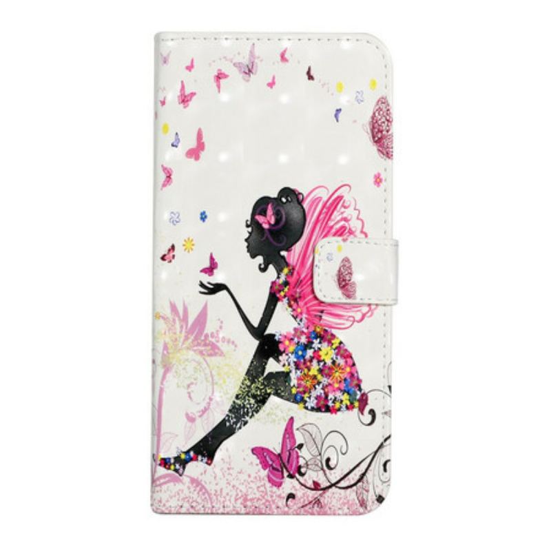 Capa Flip Para Samsung Galaxy A02s Fada Mágica