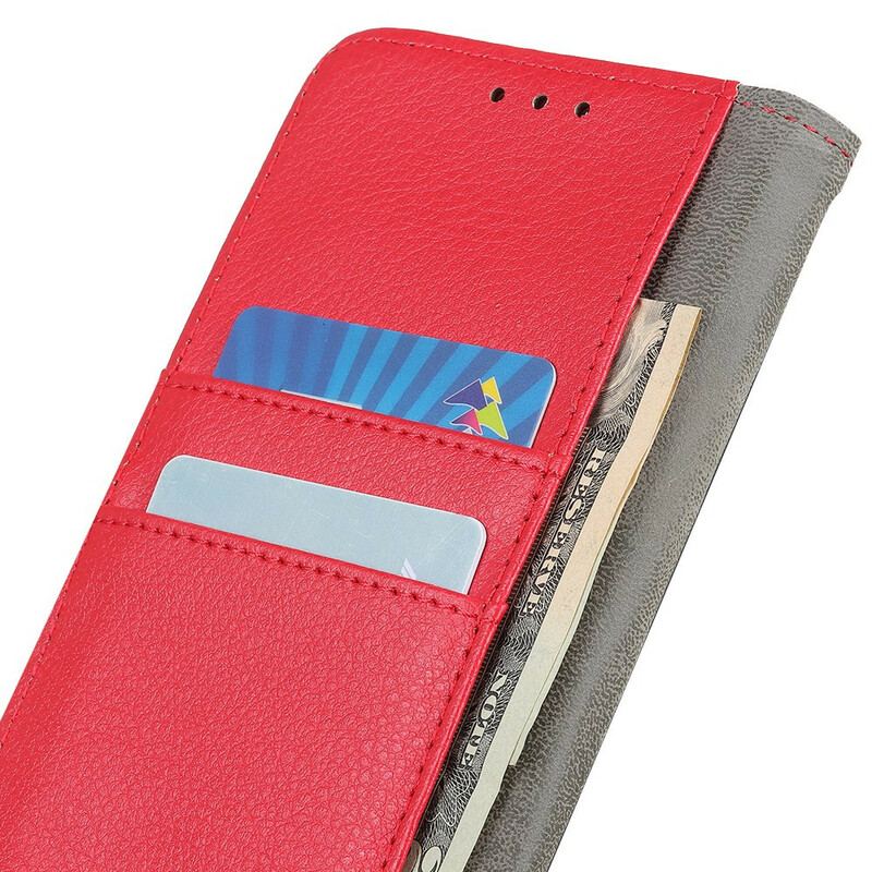 Capa Flip Para Samsung Galaxy A02s Tradicionalmente Lichia