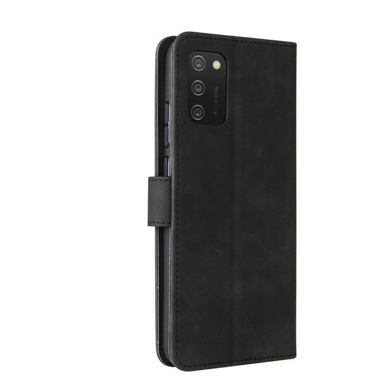 Capa Folio Para Samsung Galaxy A02s Toque De Pele