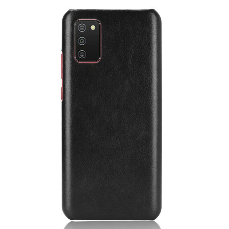 Capa Para Samsung Galaxy A02s Efeito Couro Lichia