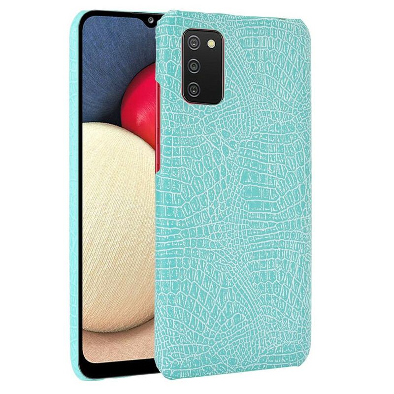 Capa Para Samsung Galaxy A02s Efeito Pele De Crocodilo