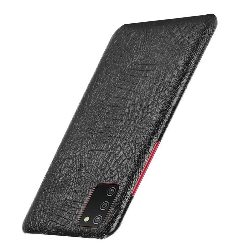 Capa Para Samsung Galaxy A02s Efeito Pele De Crocodilo