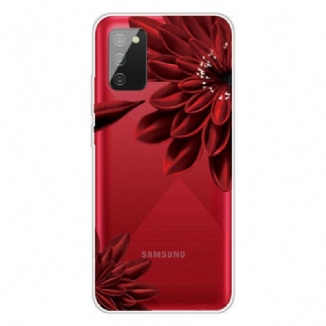 Capa Para Samsung Galaxy A02s Flores Silvestres