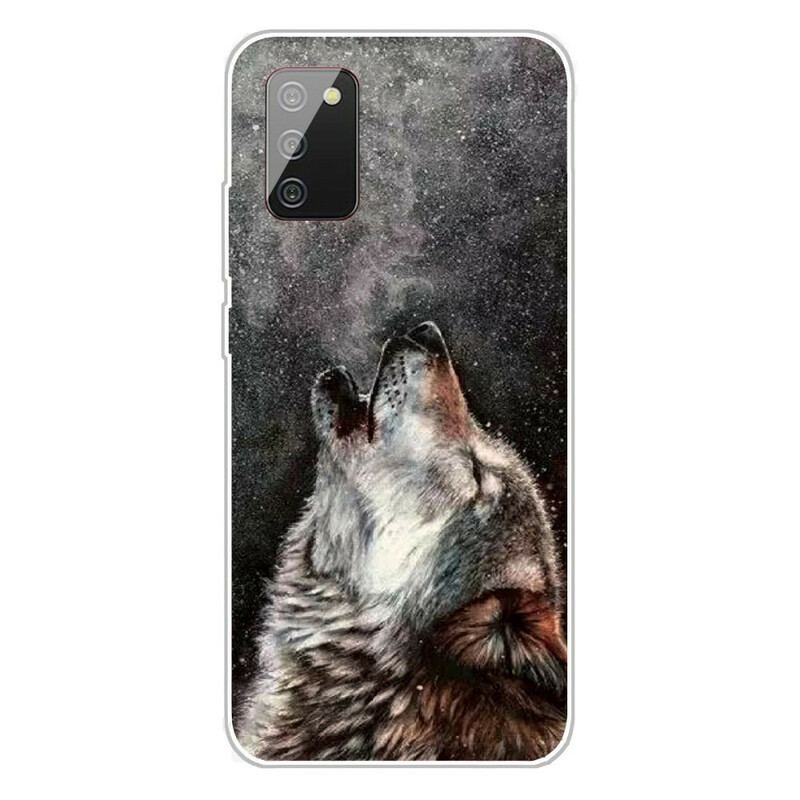 Capa Para Samsung Galaxy A02s Lobo Sublime