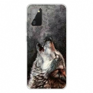 Capa Para Samsung Galaxy A02s Lobo Sublime