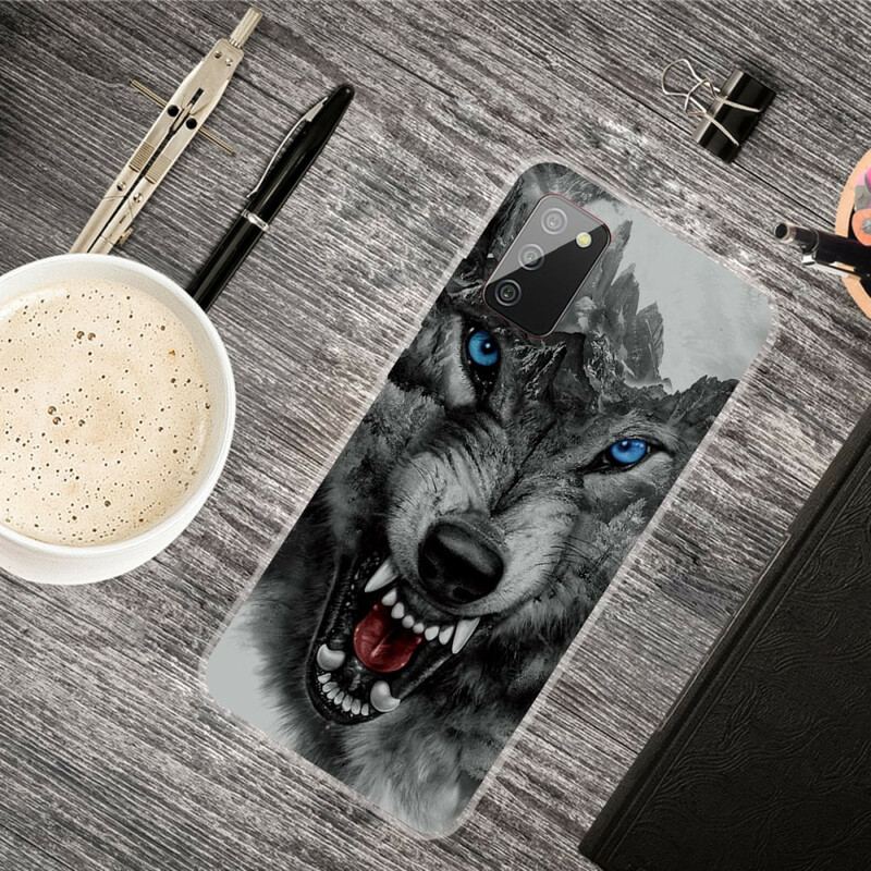 Capa Para Samsung Galaxy A02s Lobo Sublime