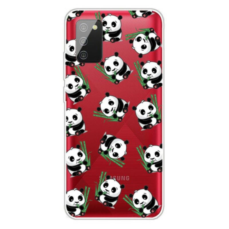 Capa Para Samsung Galaxy A02s Pequenos Pandas