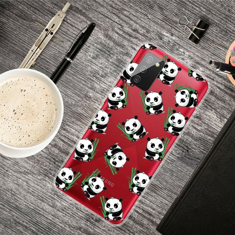 Capa Para Samsung Galaxy A02s Pequenos Pandas