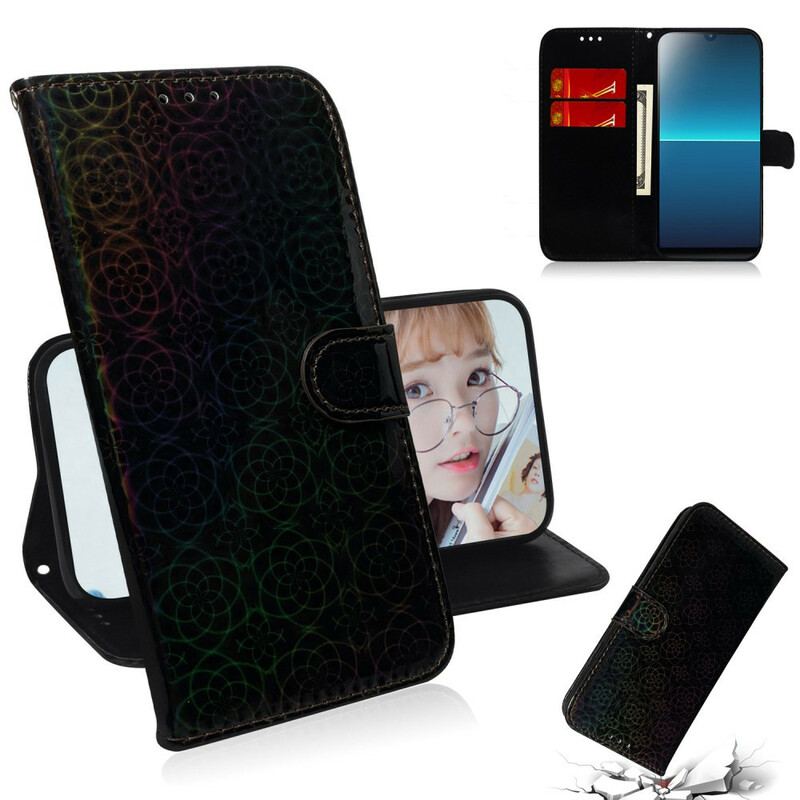 Capa Flip Para Sony Xperia L4 Cor Pura