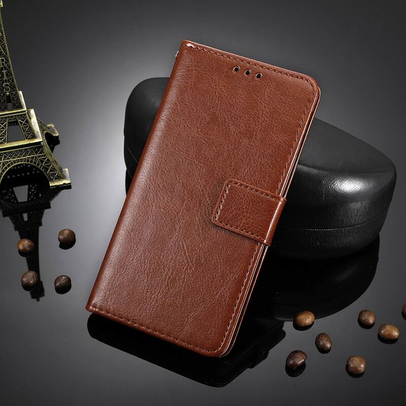 Capa Flip Para Sony Xperia L4 Couro Falso Chamativo