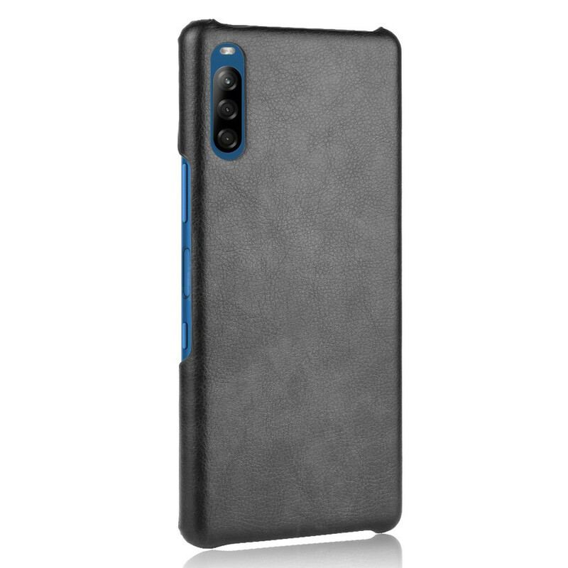 Capa Para Sony Xperia L4 Efeito Couro Lichia