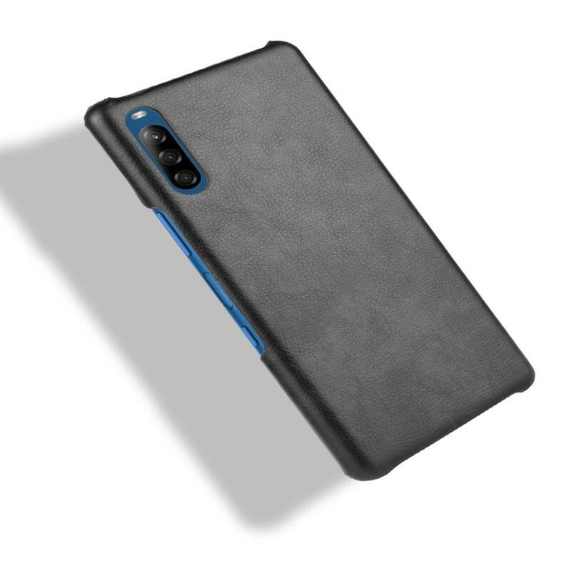 Capa Para Sony Xperia L4 Efeito Couro Lichia