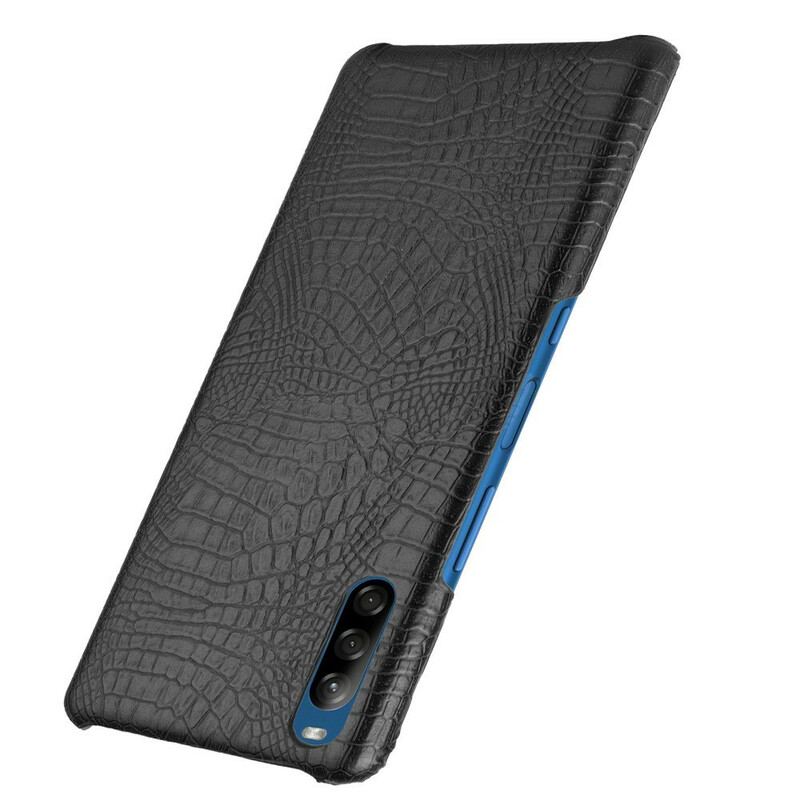 Capa Para Sony Xperia L4 Efeito Pele De Crocodilo